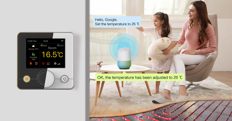 white and black color optional for smart home