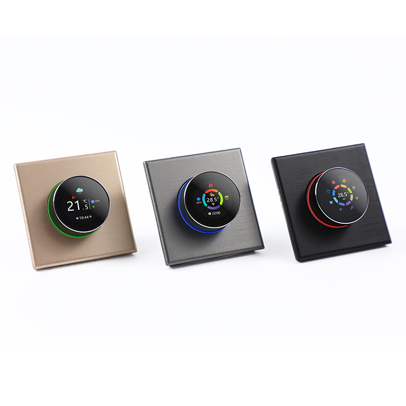 knob thermostat with customizable appearance color knob thermostat with customizable appearance color