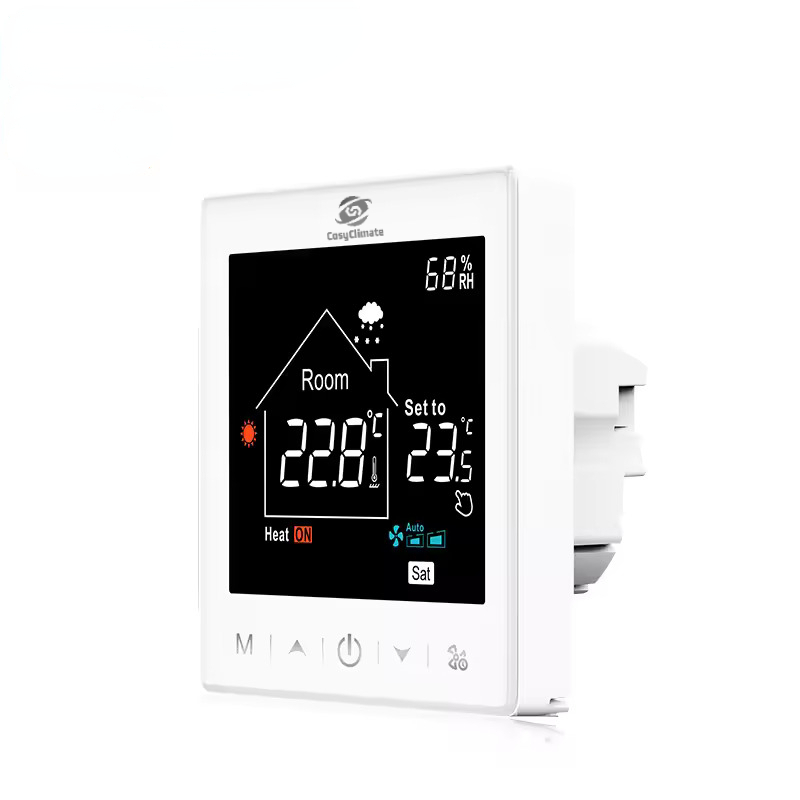 black screen thermostat for smart buildings black screen thermostat for smart buildings